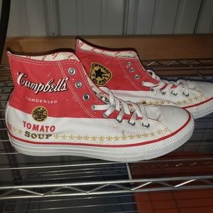 Campbells Soup Converse 8.5 M 10.5 W